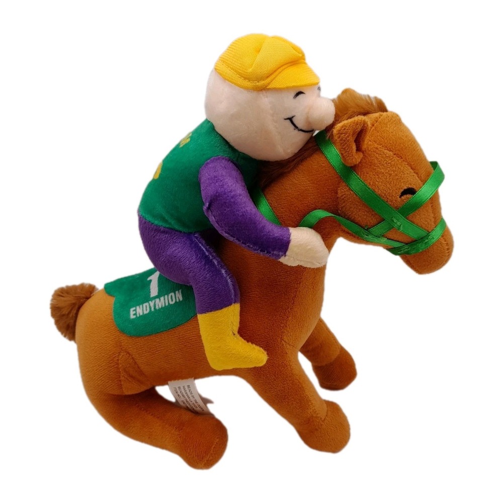 Krewe of Endymion Mardi‎ Gras Plush Horse 10" Beads By The Dozen Toy